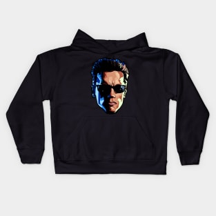 Terminator Head 1 Kids Hoodie